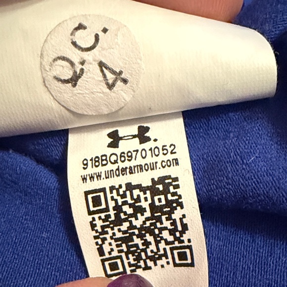 Under Armour Men's Medium Blue Loose Heat Gear Size Medium short sleeve shirt - Picture 8 of 8